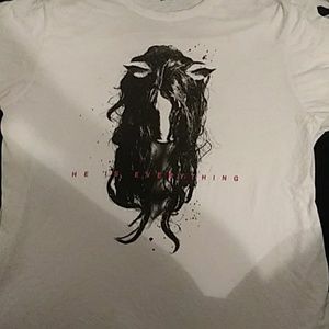 Promo saw Halloween jigsaw tee